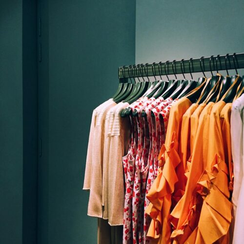 New brand launch clothing rack, photo by Marcus Loke on Unsplash